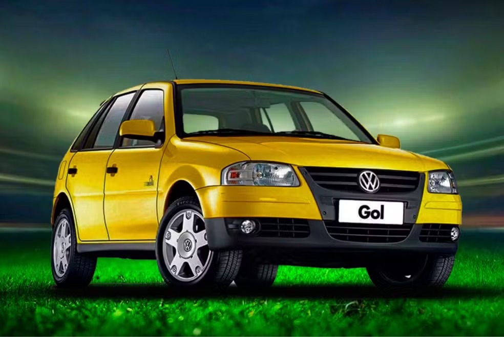 Volkswagen Gol Copa do Mundo 2006 tinha opções de motor 1.0 e 1.6  — Foto: Divulgação
