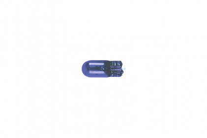 lampada pingao azul 12v dc | 5w t10 w5w w2.1 x 9.5d tech one - 0790