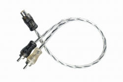  cabo y injetado preto/prata 4mm 2m 1f svart - 0746 