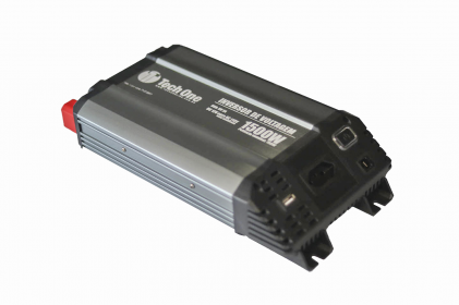  inversor de voltagem 1500w 12v - 220v tech one - 2197 