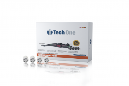  sensor de estacionamento prime 4 pontas prata tech one - 2246 