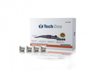  sensor de estacionamento prime 4 pontas grafite tech one - 2245 