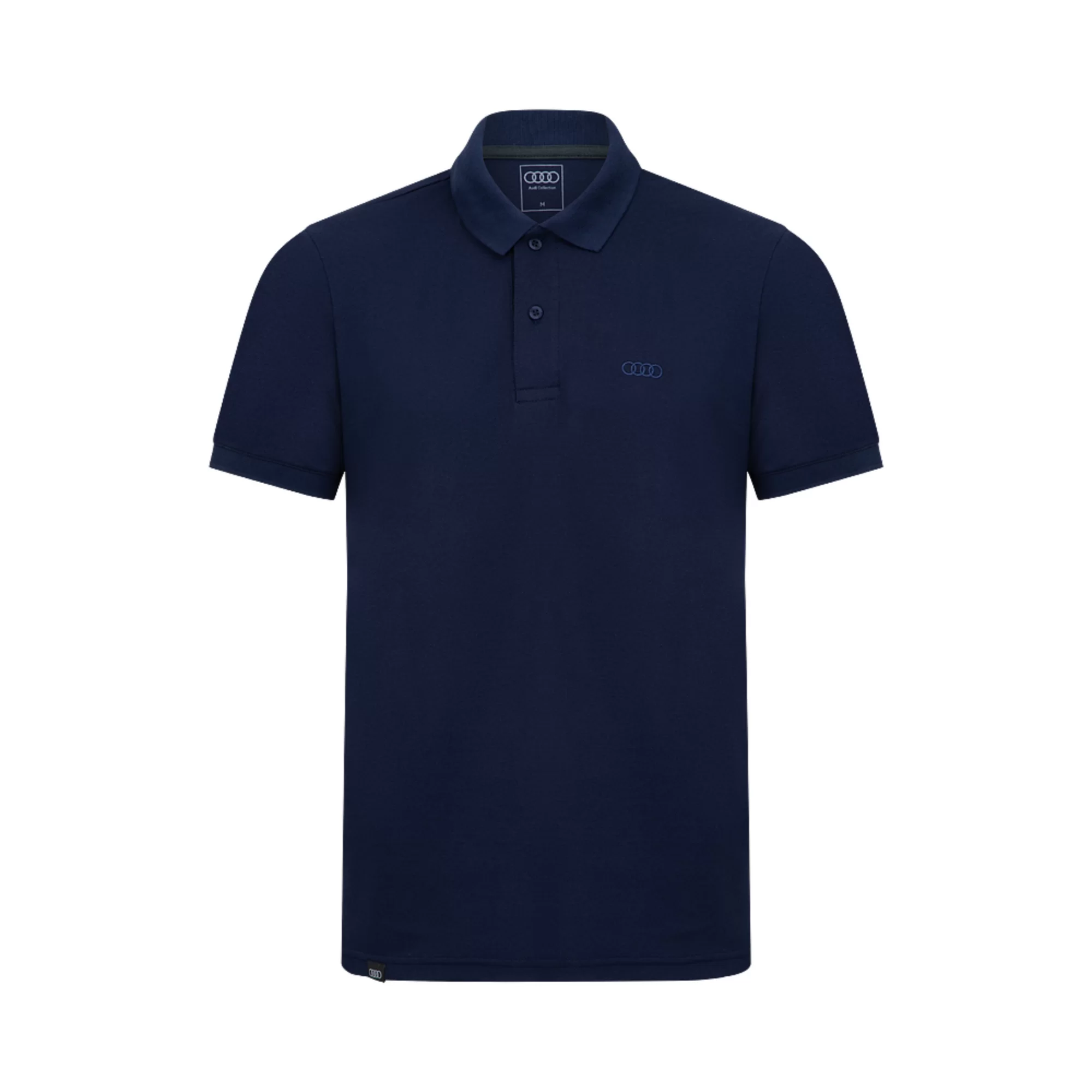 Camisa Polo Azul Masculina Four Rings New Style Audi
