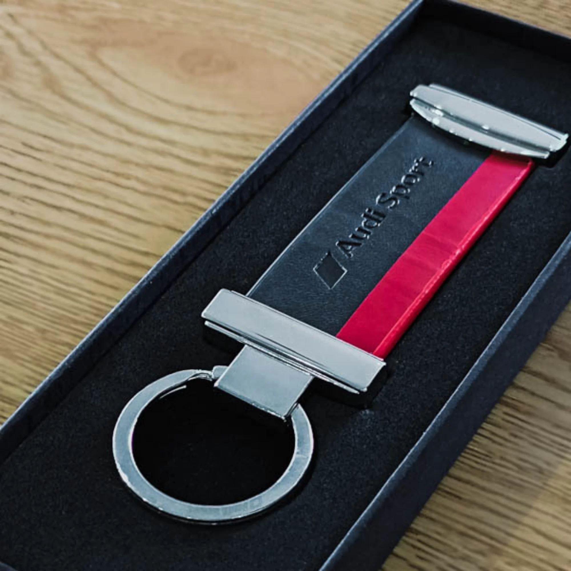 Chaveiro De Couro Race Audi Sport