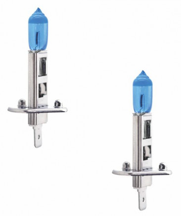  par de lampada halogena super brancas h1 12v  55w p14.5s code - 5240 