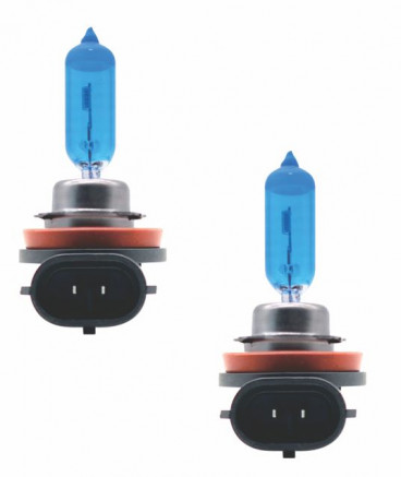  par de lampada halogena super brancas h16 12v 19w pgj19-3 code - 5786 