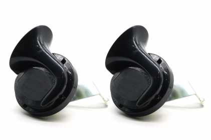 buzina dupla caracol vw (fox/gol/parati) plug original - 3003