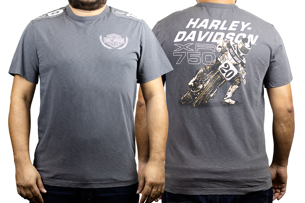T-shirt Gray Harley-Davidson