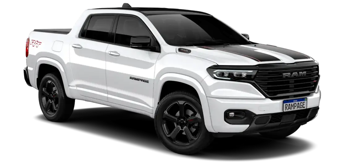 Rampage Big Horn 2.2 Diesel 2025 BRANCO PEROLA + TETO PRETO