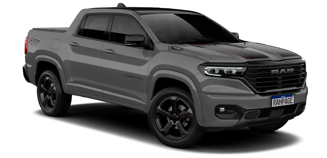 Rampage Big Horn 2.2 Diesel 2025 PRATA BILLET + TETO PRETO