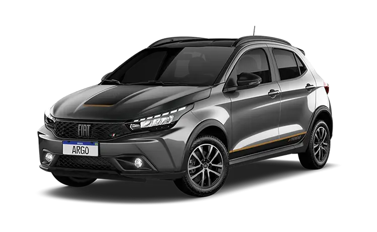 ARGO 1.0 FLEX 4P 2026 CINZA SILVERSTONE COM TETO PRETO VULCANO