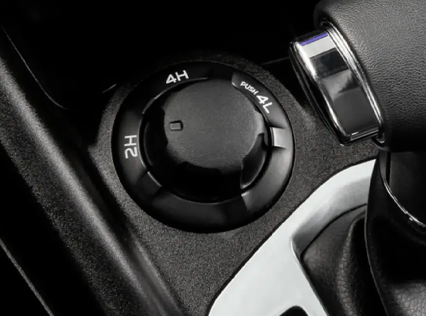 Tração 4x4 com seletor