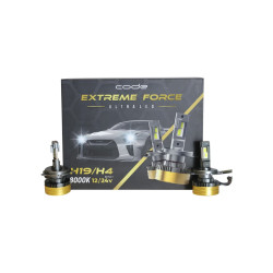  ultra led extreme force h19/h4 8000k code - 6449 