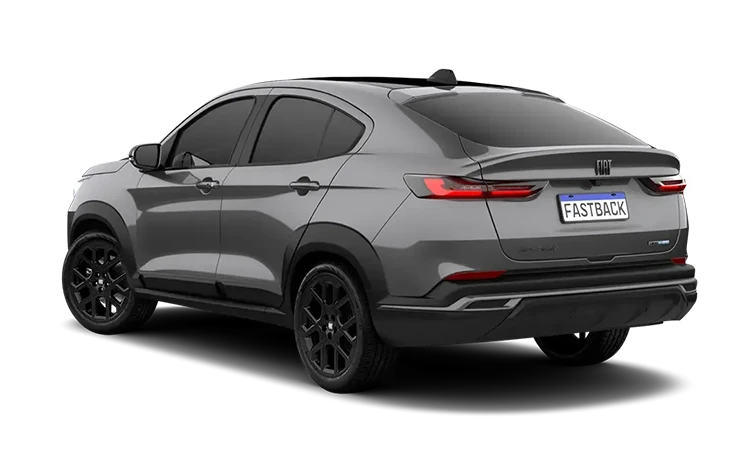 FASTBACK AUDACE TURBO 200 HYBRID FLEX AT 2026 CINZA SILVERSTONE COM TETO PRETO VULCANO