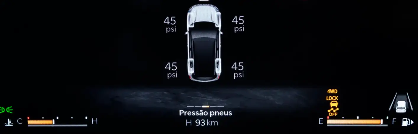 Detecção da Pressão dos Pneus