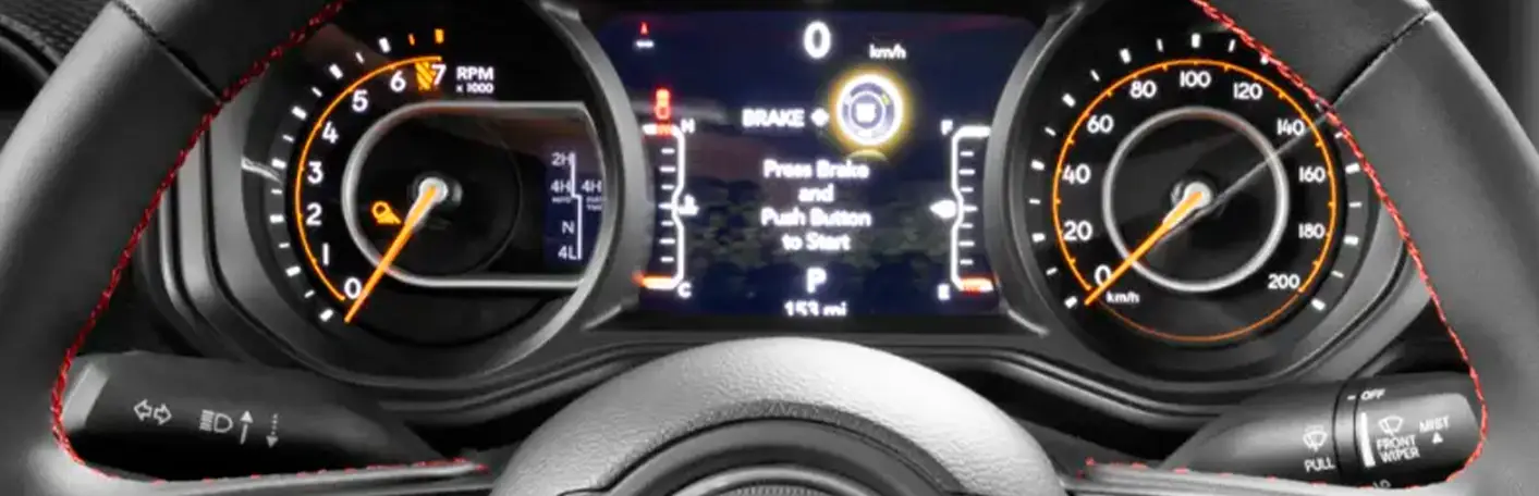 Quadro de instrumentos de 7”​