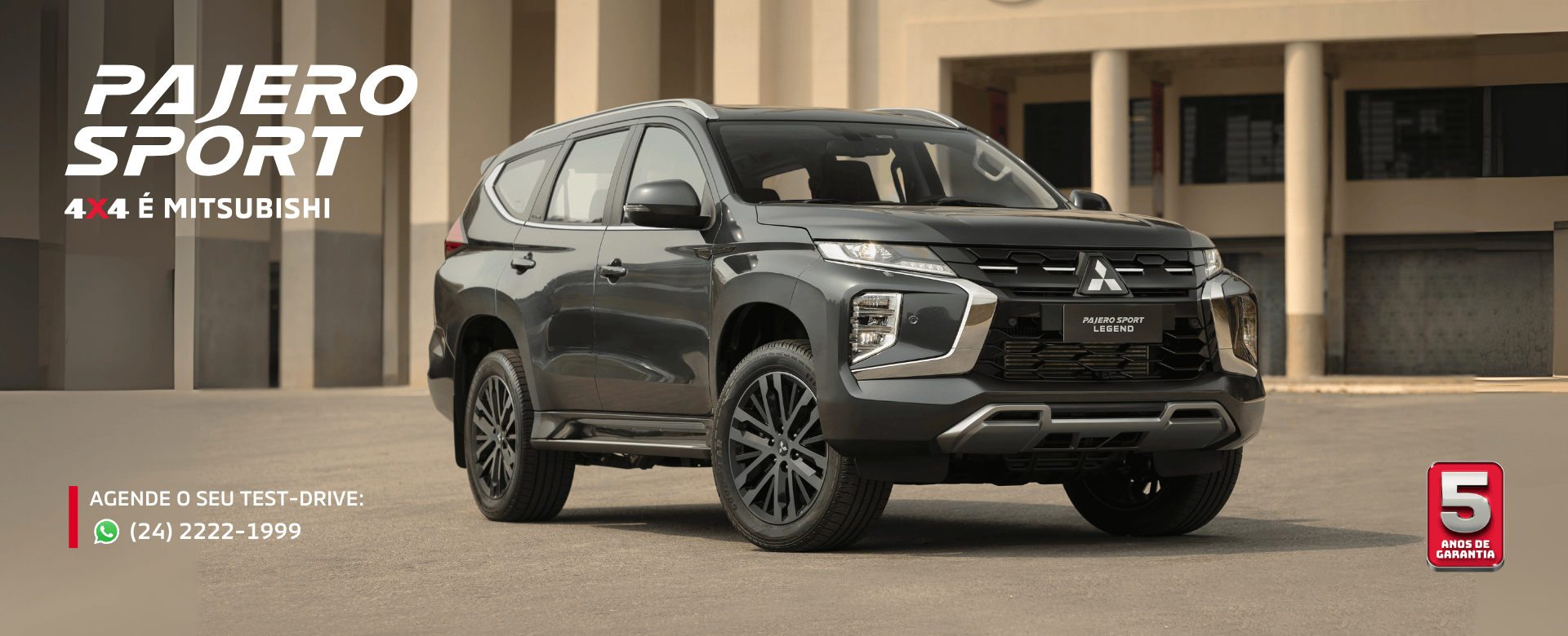 banner banner pajero sport - home