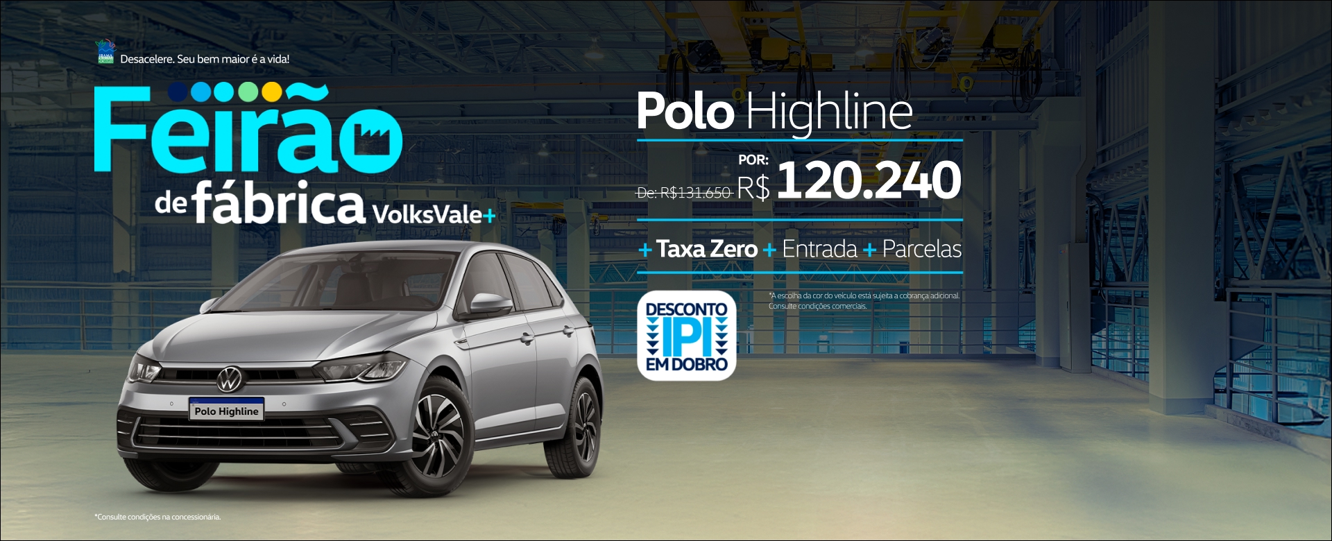 oferta julho - polo highline