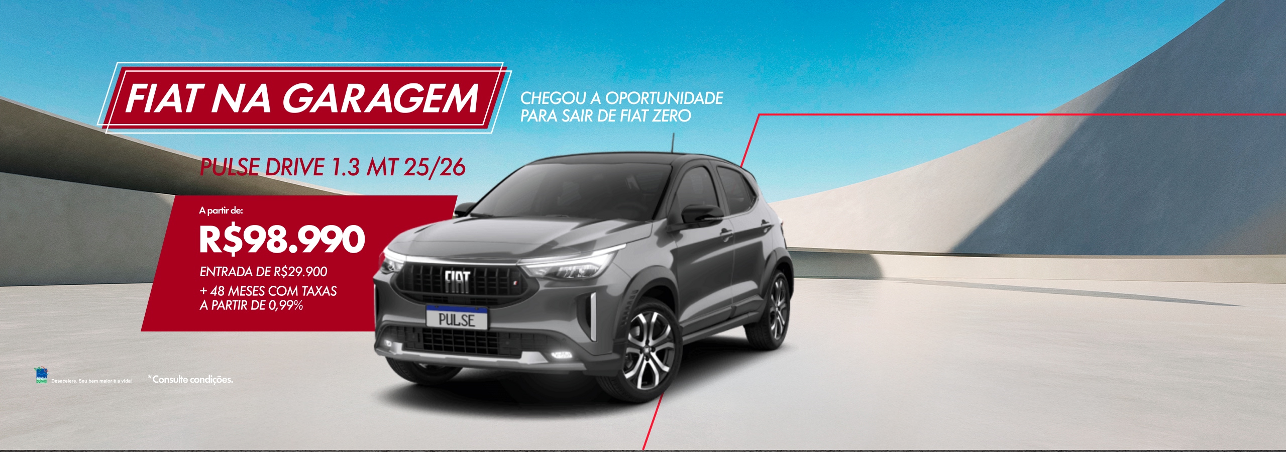 oferta julho - pulse drive 1.3