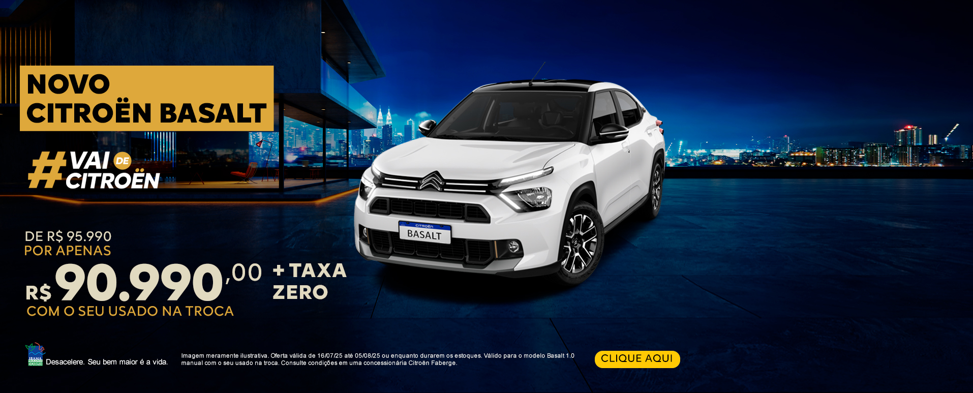 CITROEN BASALT - OFERTA JULHO