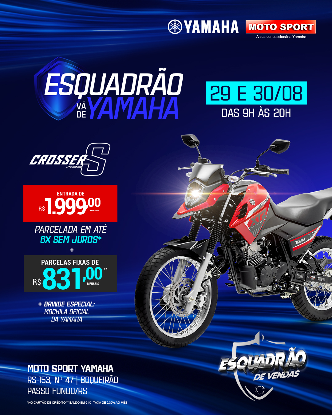 Yamaha Crosser S ABS