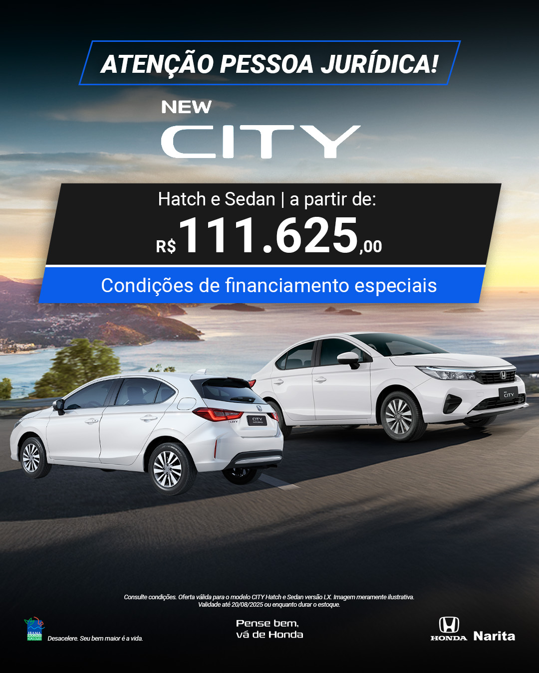 VD new city PJ agosto