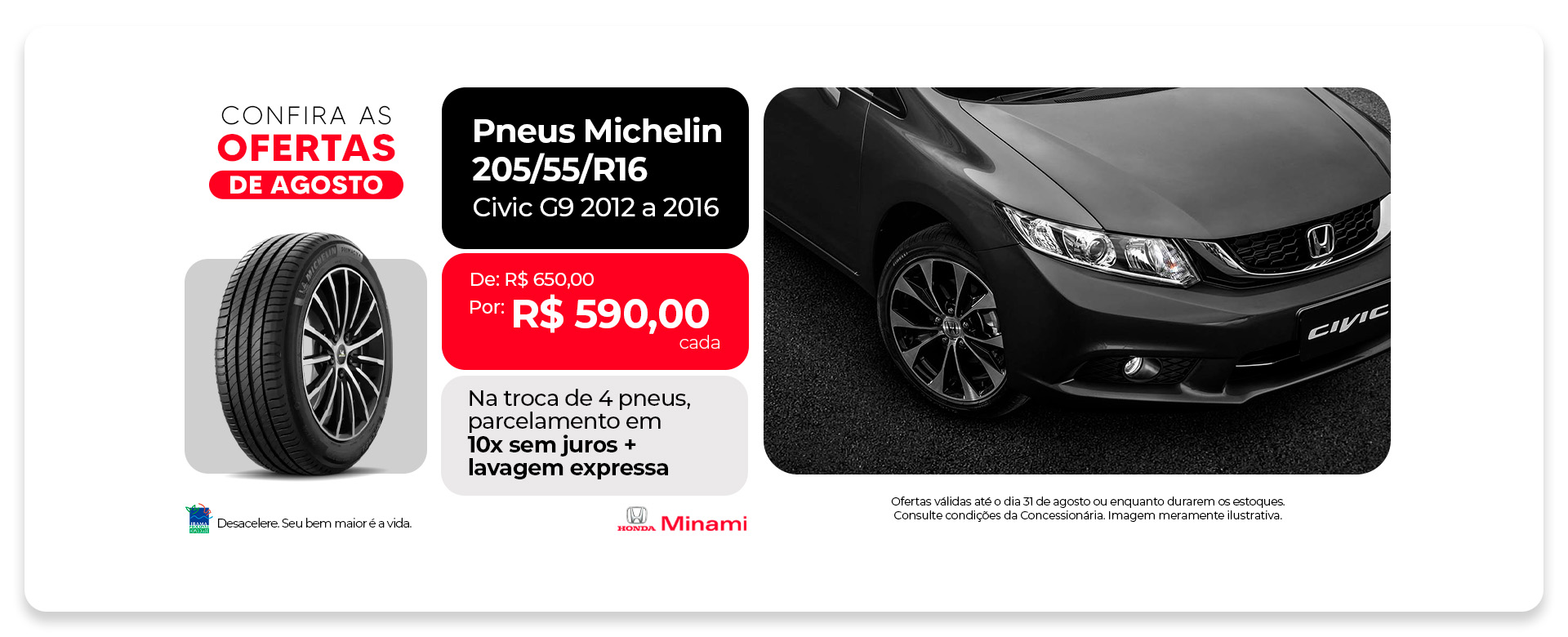 Pneu Civic G9