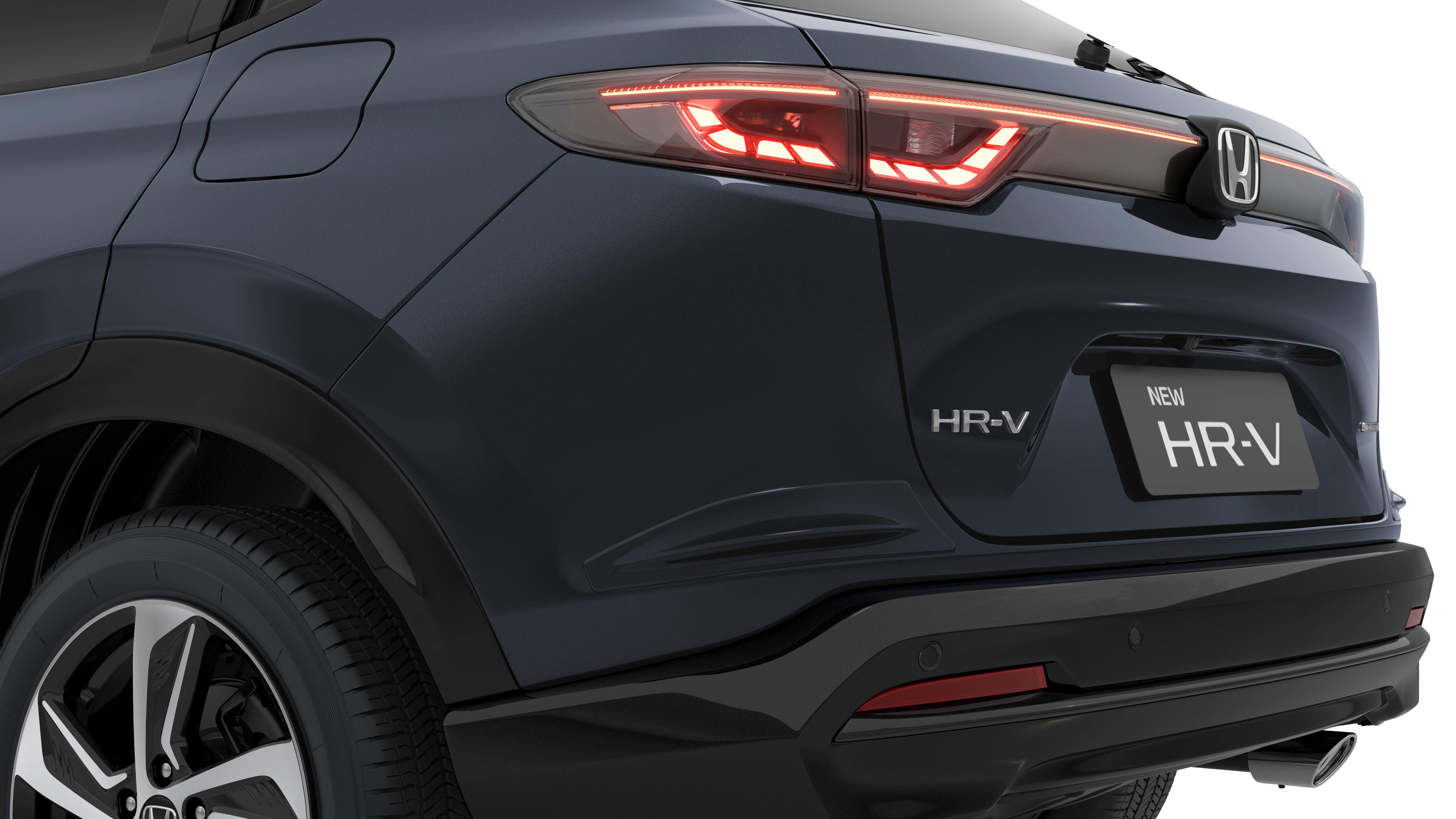 PROTETOR LATERAL DE PARA-CHOQUE TRASEIRO (HR-V) - Azul cósmico metálico
