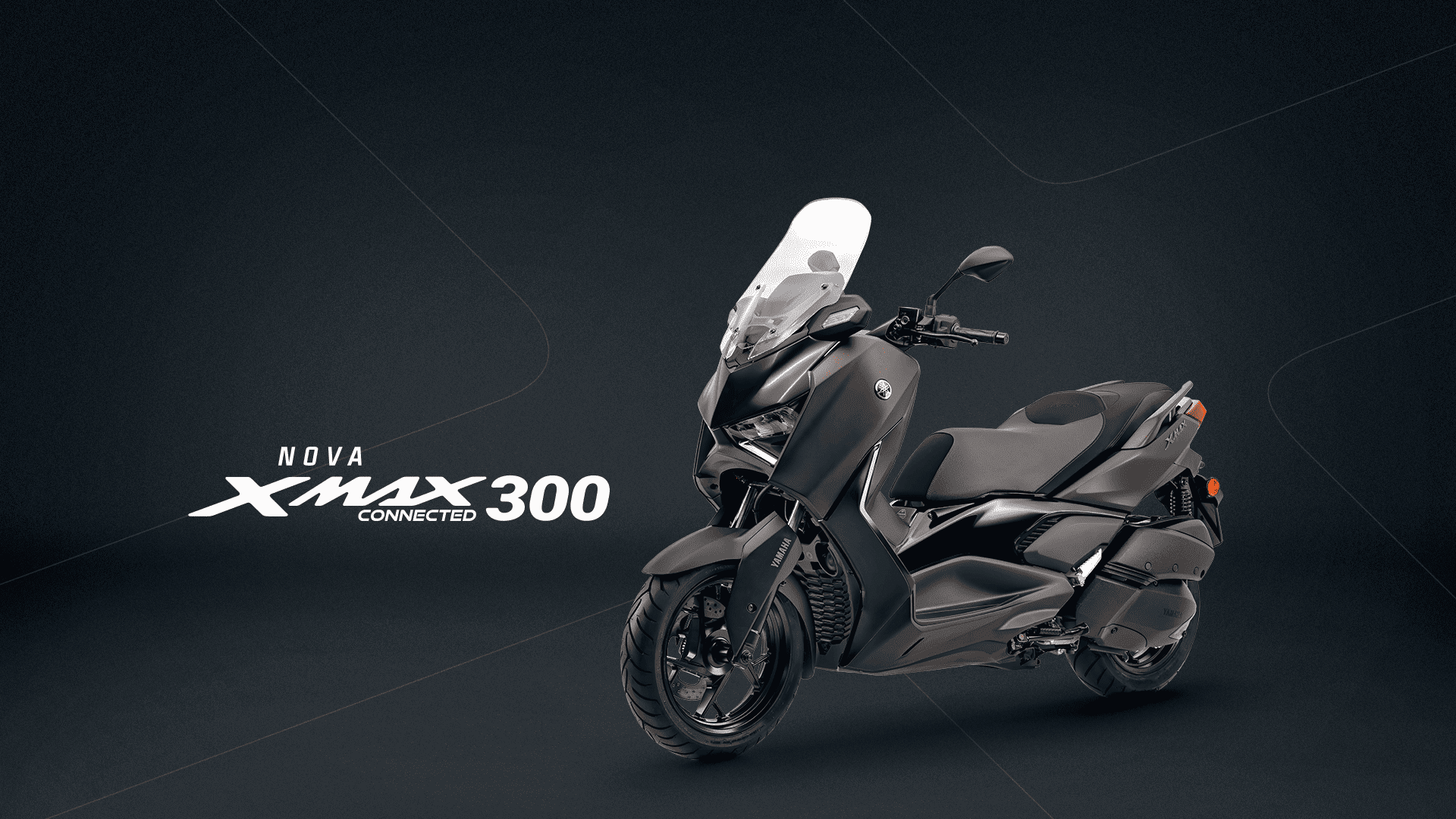 Yamaha XMAX 300 ABS Connected: mais potência, mais tecnologia e muito mais estilo