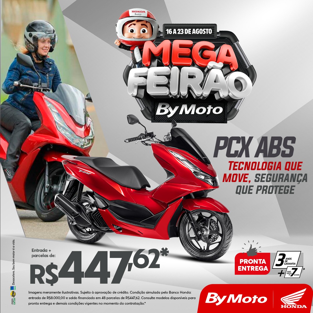 banner MEGA FEIRÃO - PCX ABS