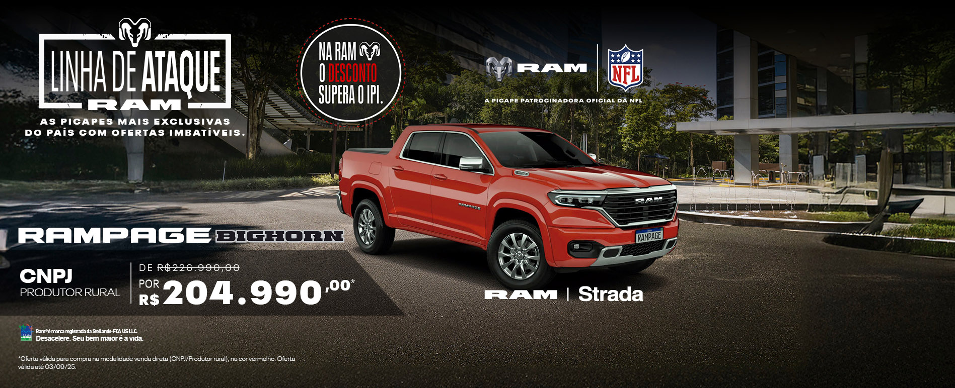 banner agosto - vendas  - bighorn diesel