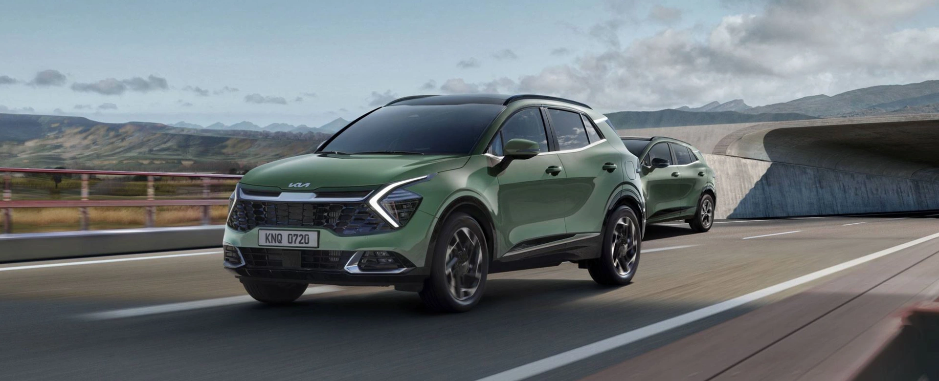 banner kia sportage híbrido