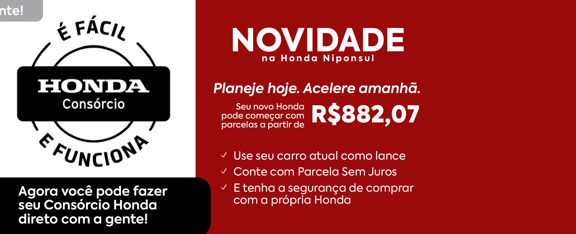 Honda Consórcio
