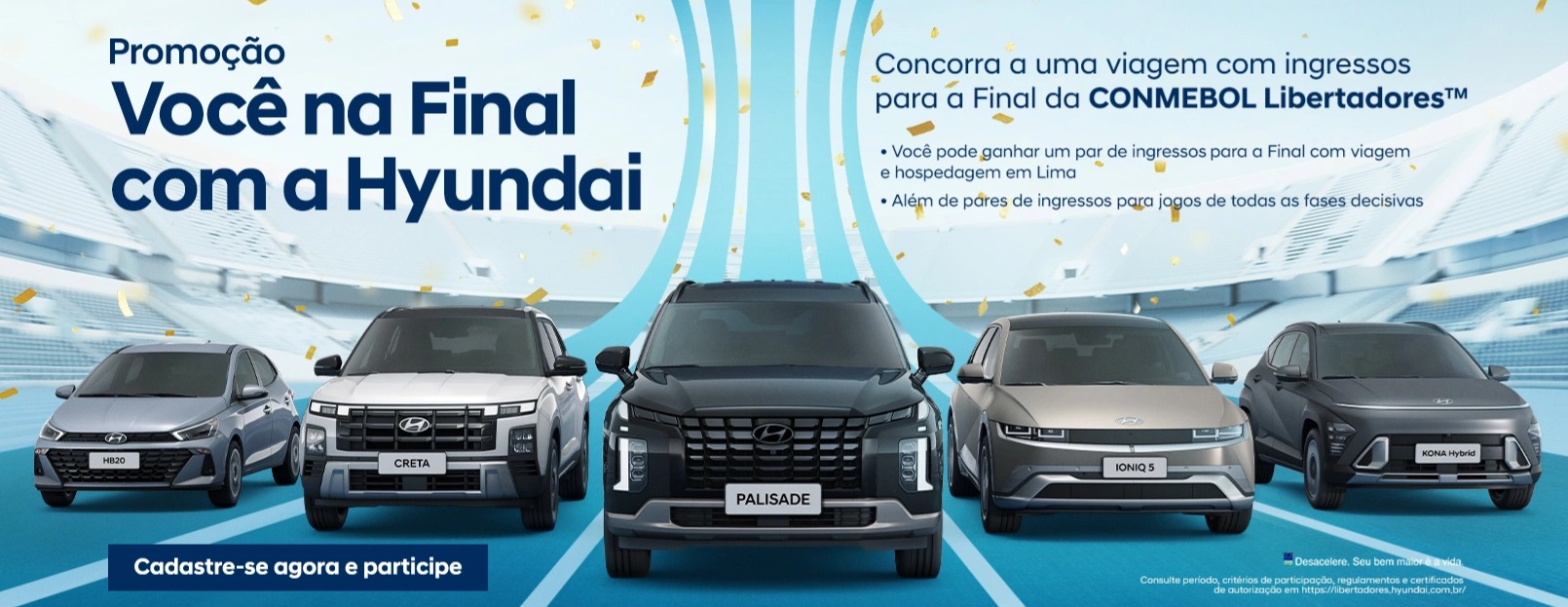 Você na Final com a Hyundai: A Libertadores te espera!