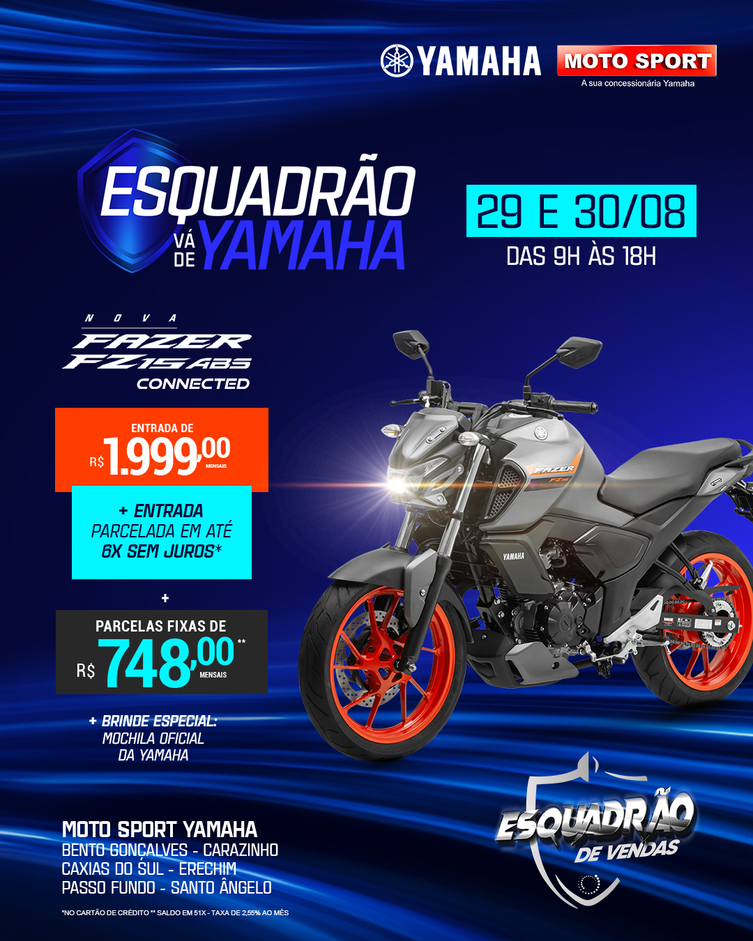 Yamaha Fazer FZ15 ABS Connected