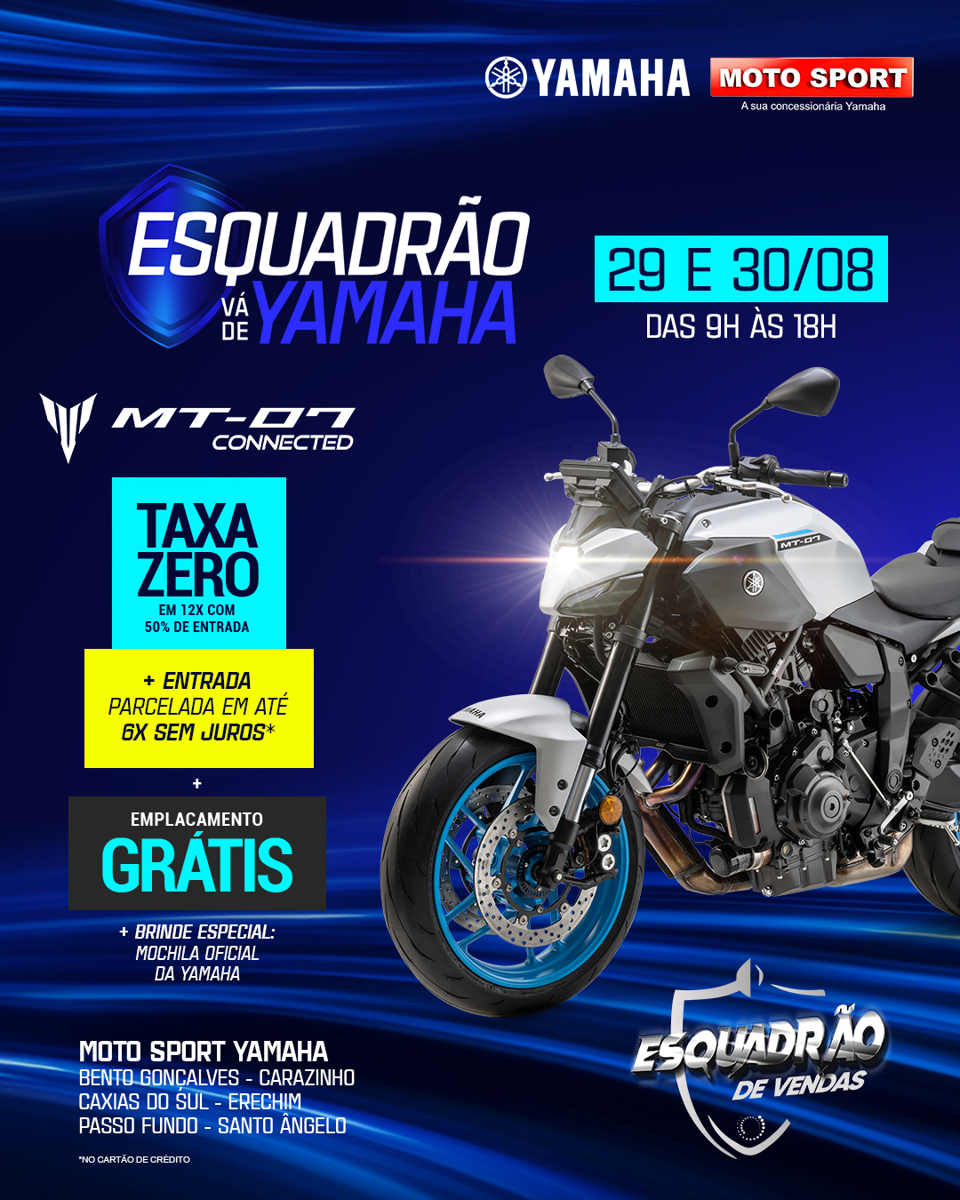 Yamaha MT-07 ABS Connected