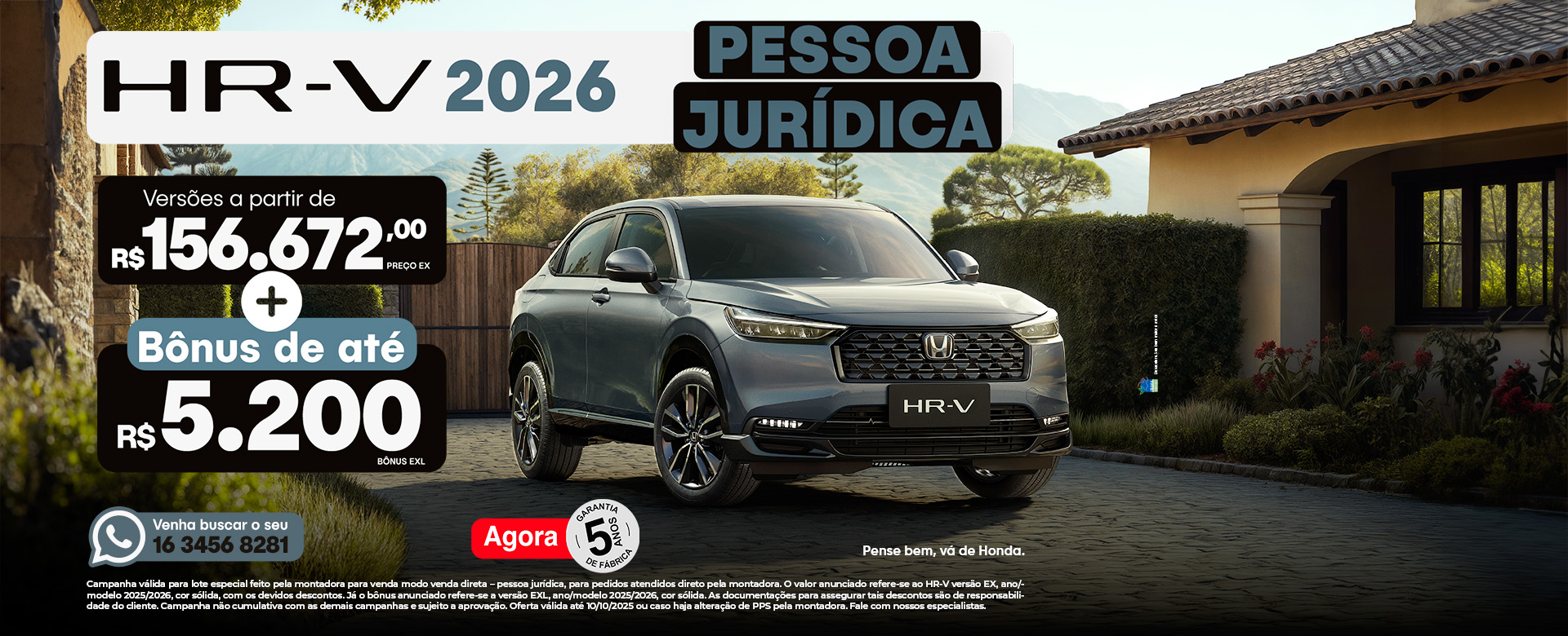 banner hr-v pj