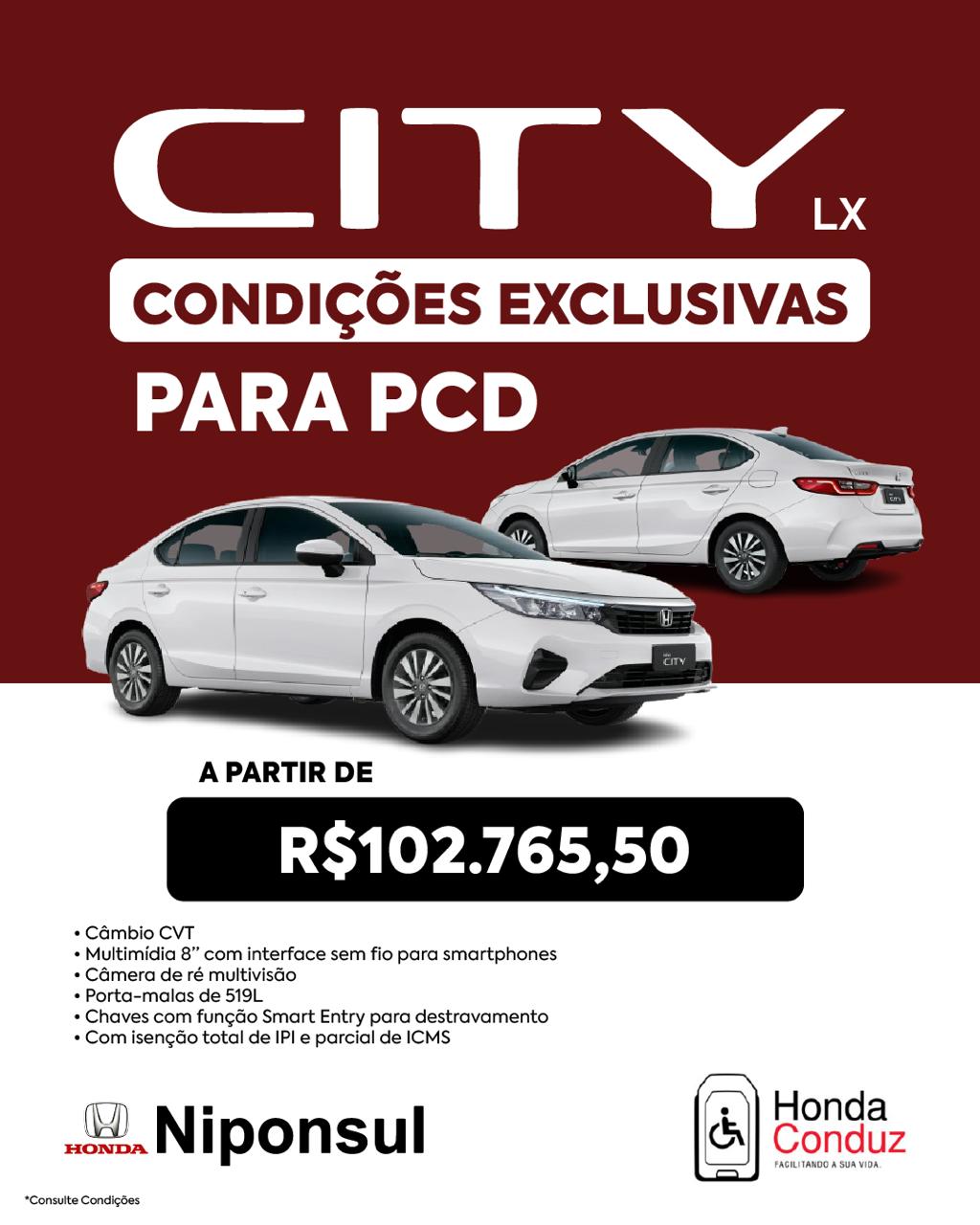 City Condições Exclusivas