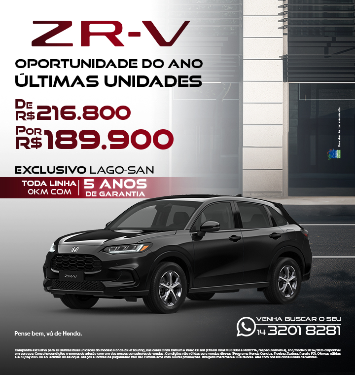ZR-V Setembro