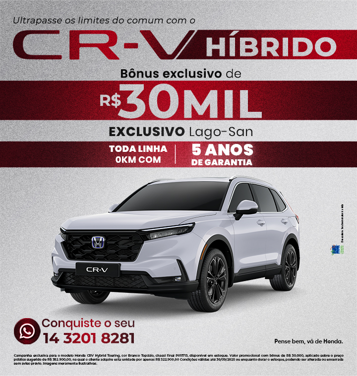 CR-V Setembro