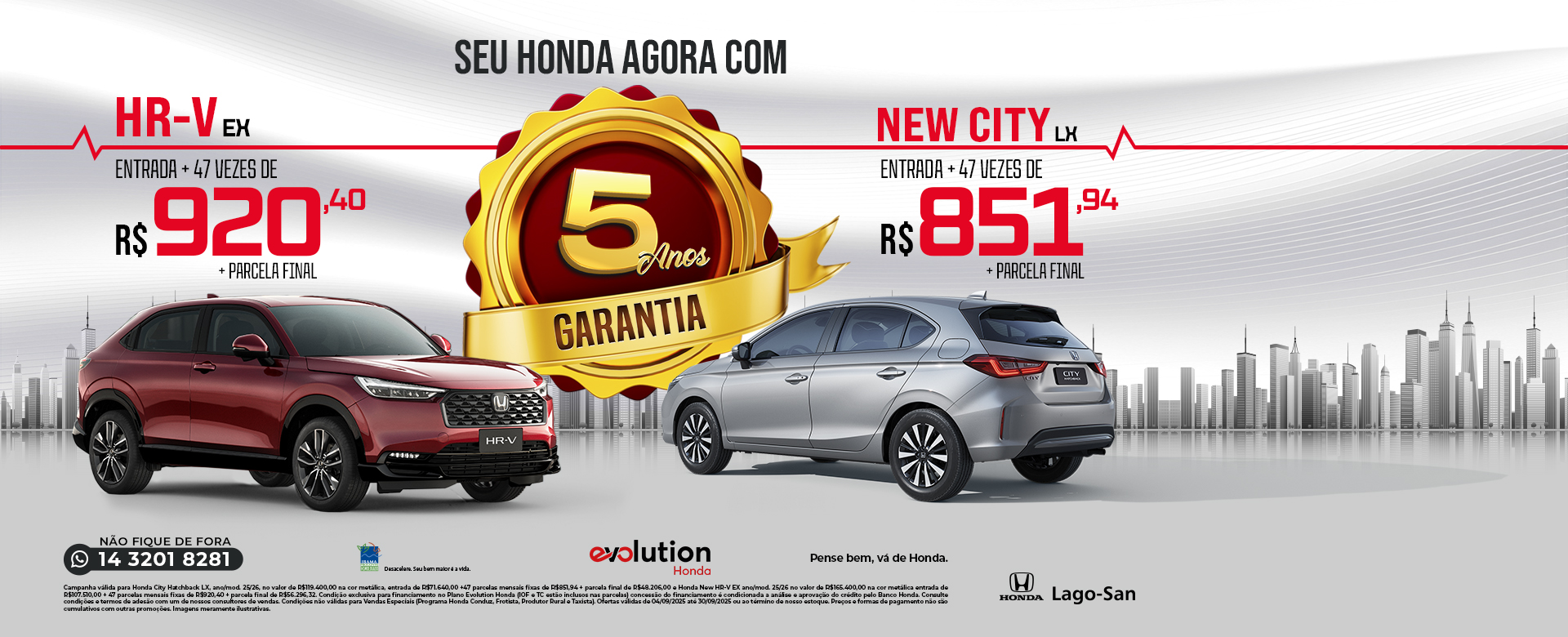 Honda Evolution Setembro