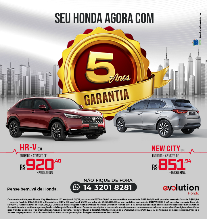 Honda Evolution Setembro