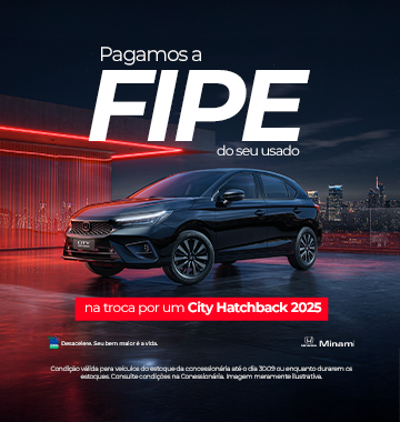 NEW CITY HATCHBACK 2025 - PAGAMOS A FIPE NO SEU USADO NA TROCA
