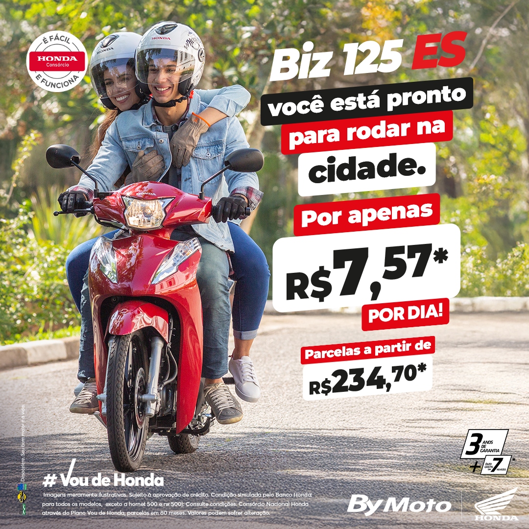 banner BIZ 125 - CNH