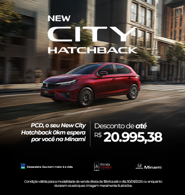NEW CITY HATCHBACK NA CONDIÇÃO DE VENDA DIRETA PARA PJ