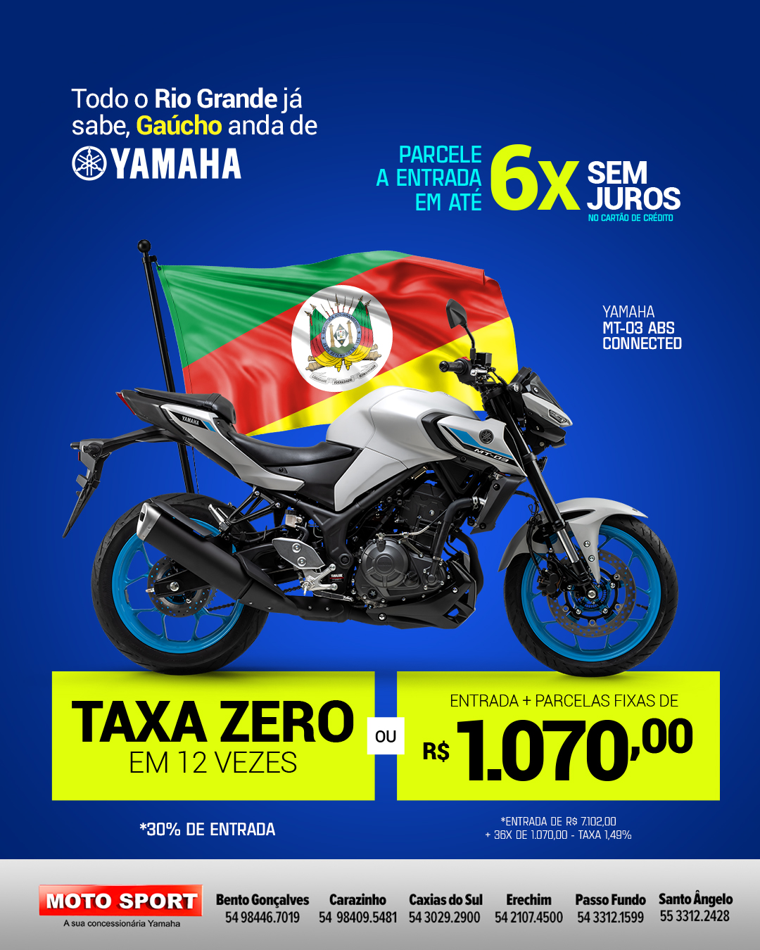 RS - Yamaha Mt-03 ABS Connected