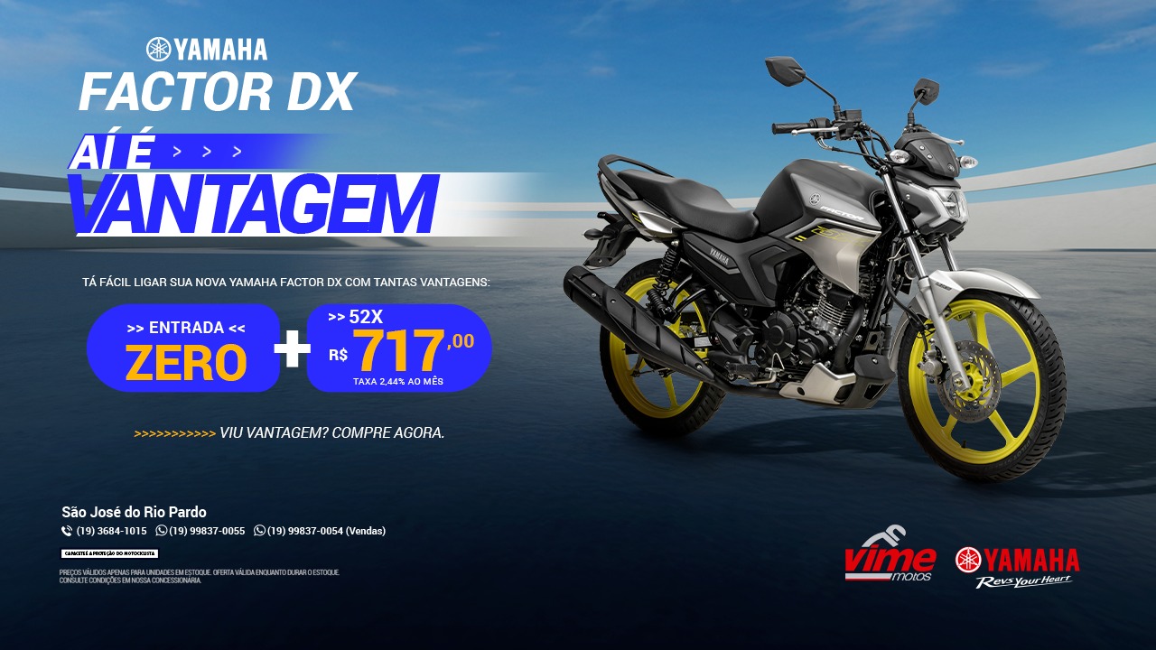 banner factor 150 dx zero entrada + 52 x