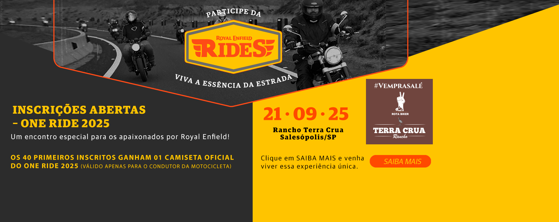 One Ride 2025 - Setembro