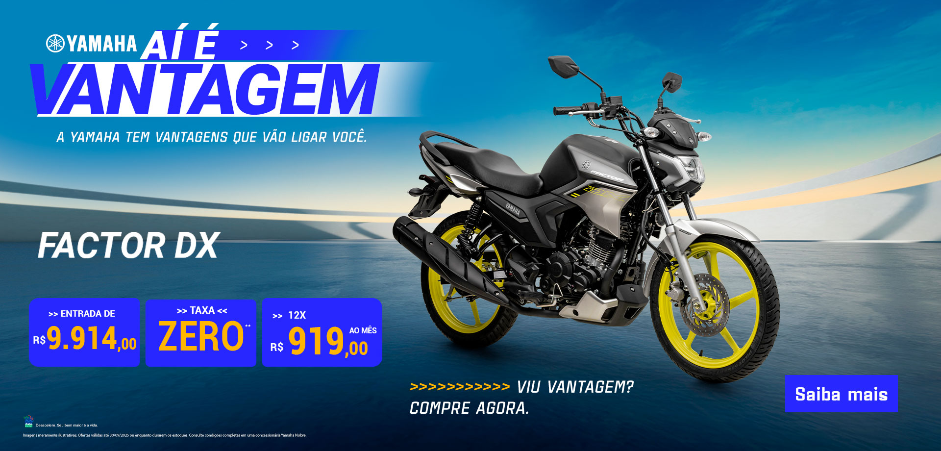 banner ai é vantagem - factor dx - setembro