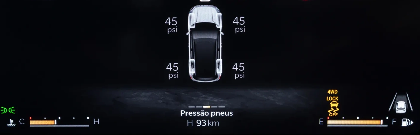 Detecção da Pressão dos Pneus